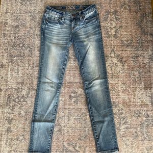 Buckle Black Skinny Jeans